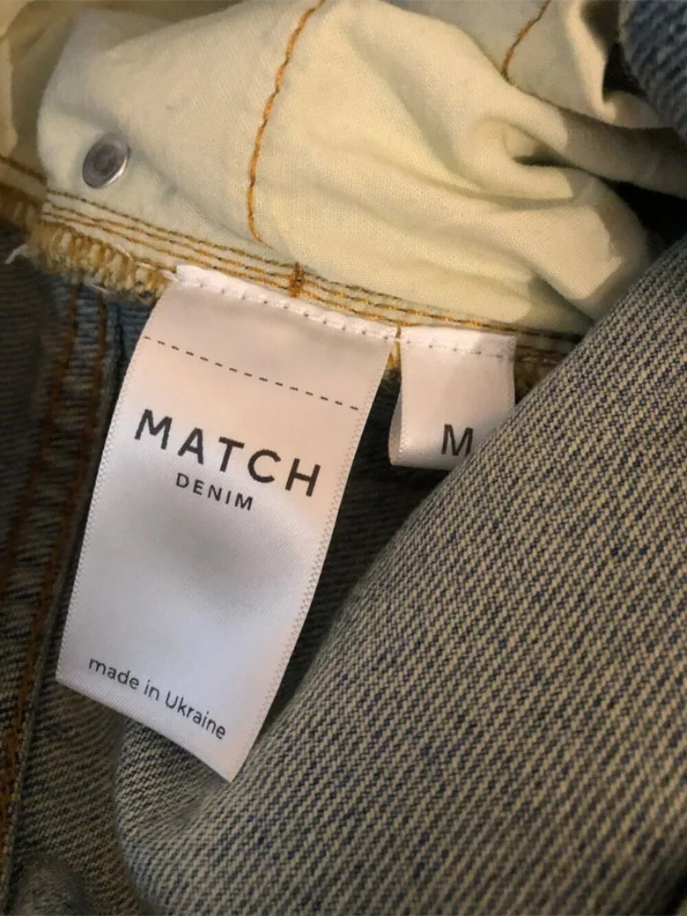 match denim worn times